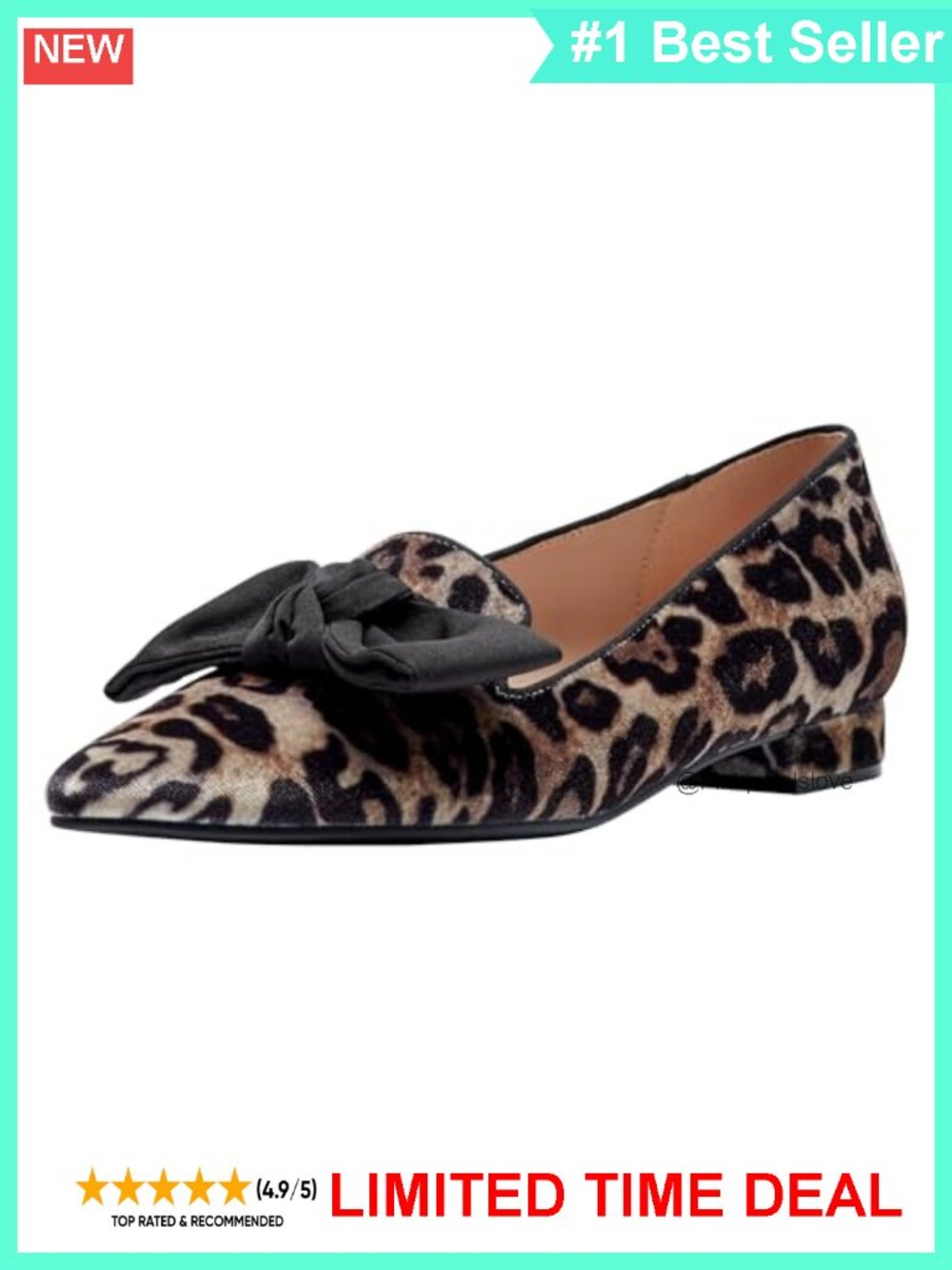 Pointy Toe Slip-On Dress Loafers with Bow Detailing